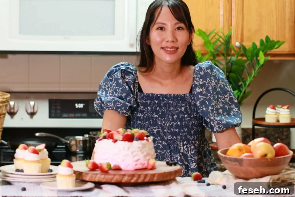 Aya Caliva, the pastry chef and owner of the website, Pastry Living