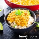 Golden Yellow Lentil Dal with Curr