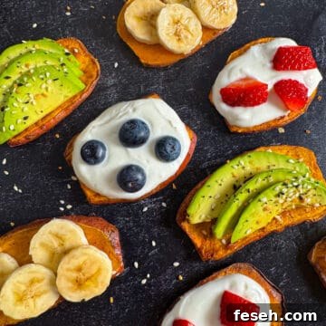 air fryer sweet potato toast
