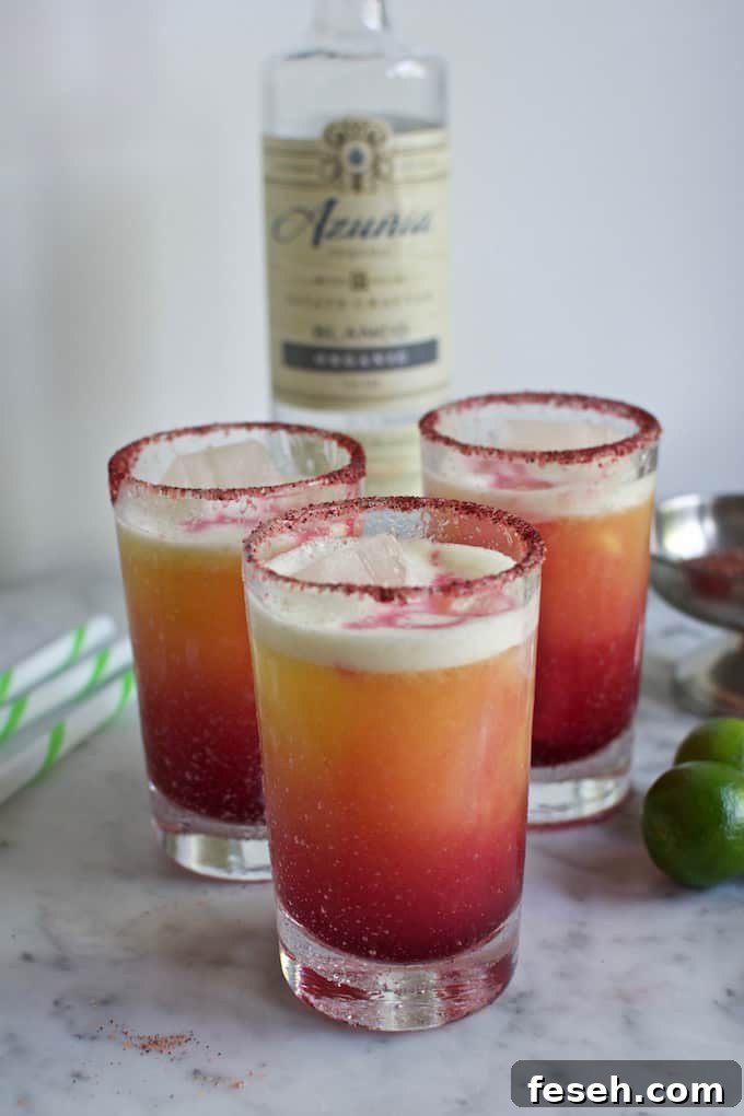 Pineapple Hibiscus Margarita