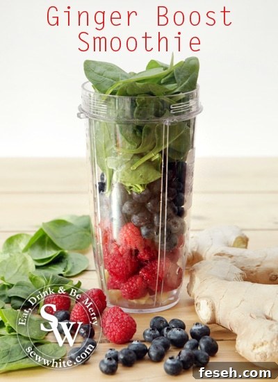 Energizing Ginger Green Smoothie Recipe for Morning Boost 4 Ginger boost smoothie innocent coconut water 2