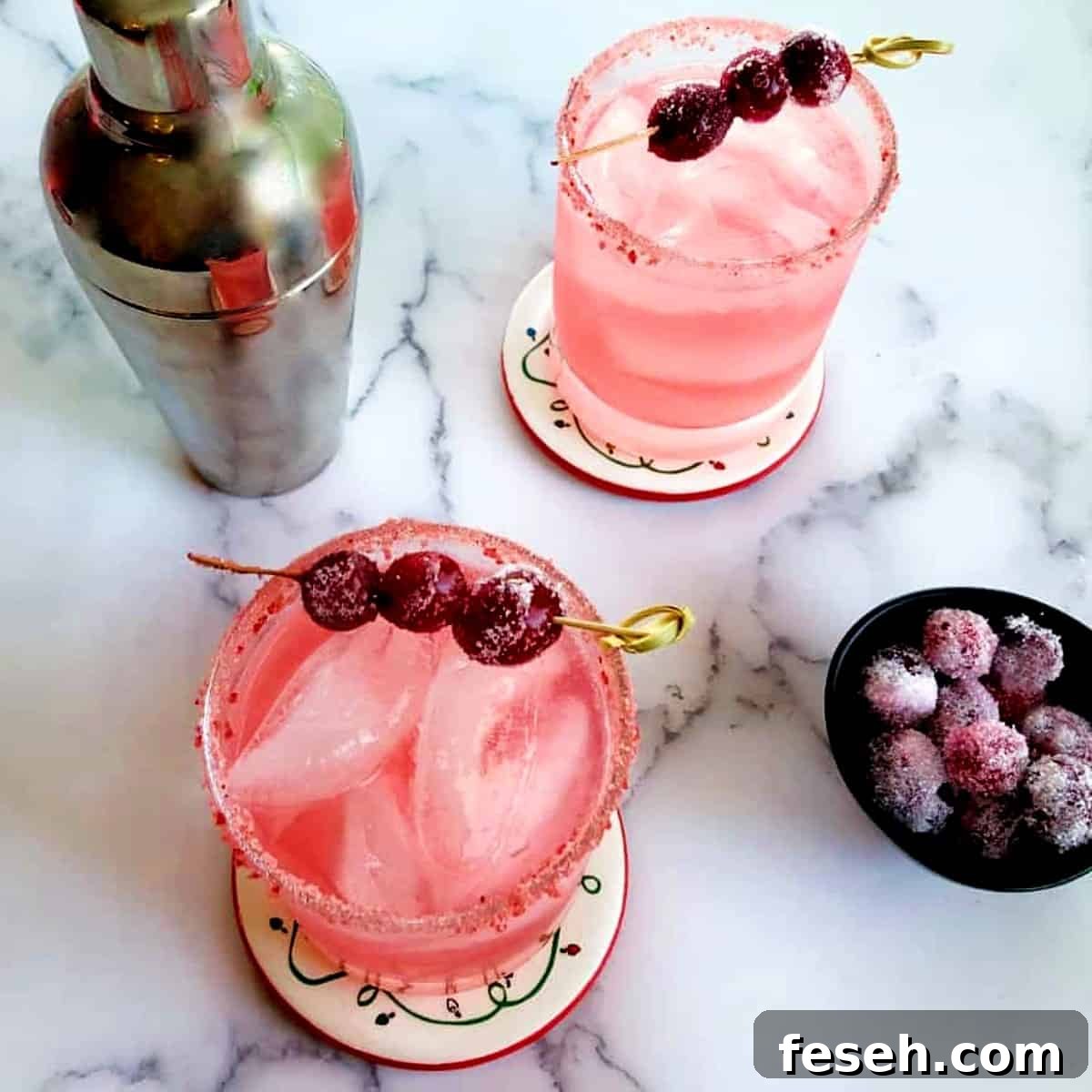 cranberry orange margaritas.