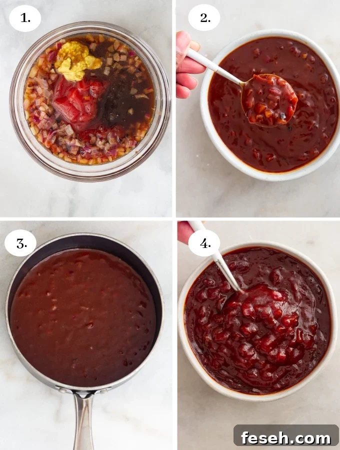 Step by step tutorial on how to make the best bbq sauce