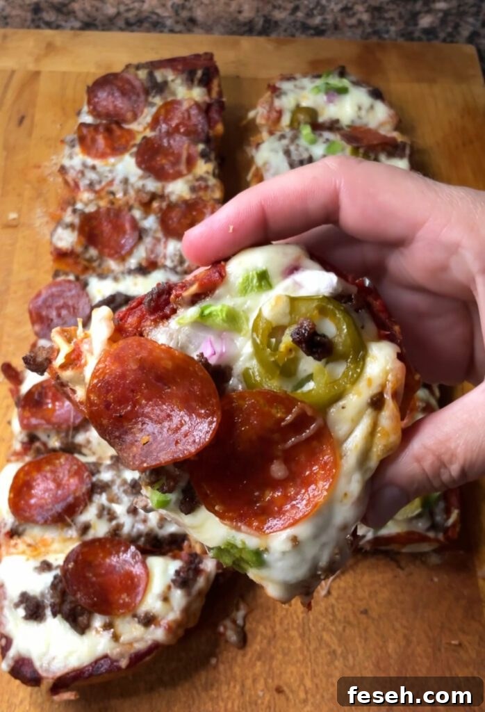 Garlic Bread Pizza