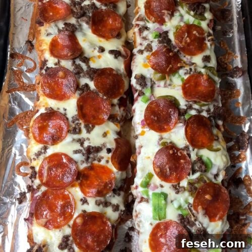 Garlic Bread Pizza