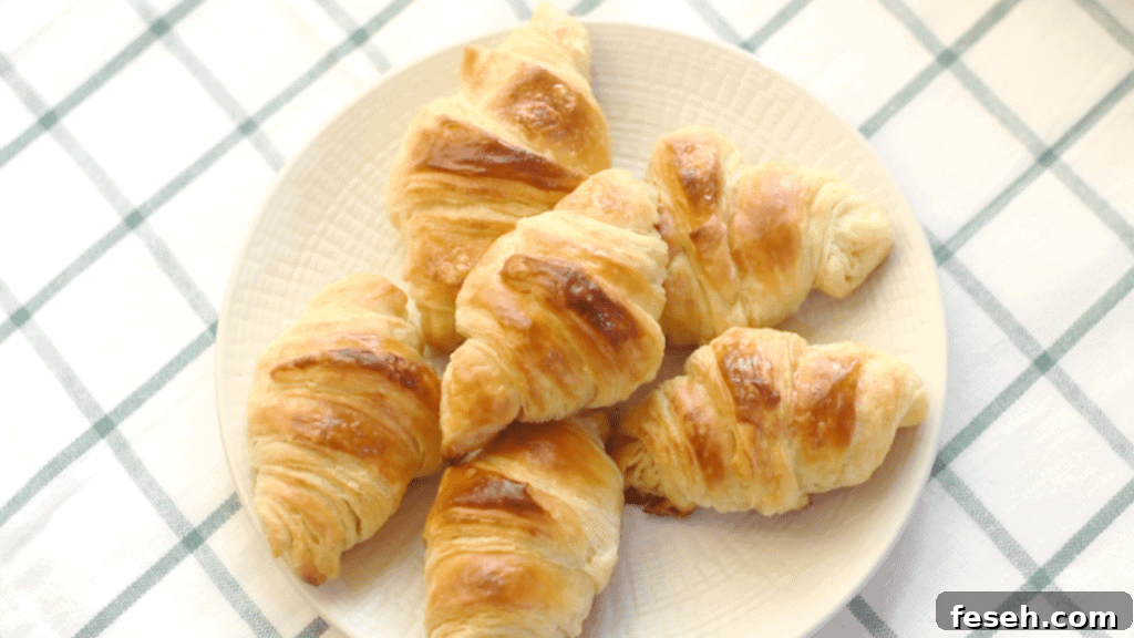 Easy croissant recipe