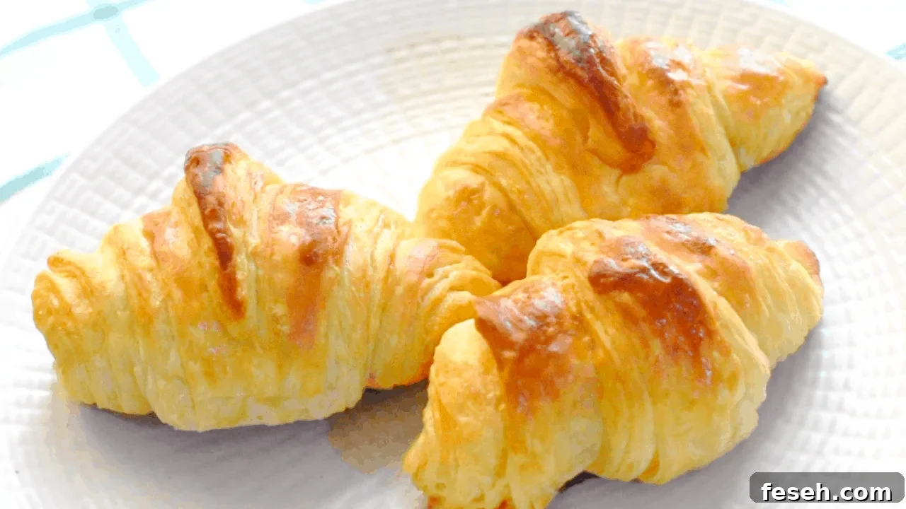 Easy croissant recipe