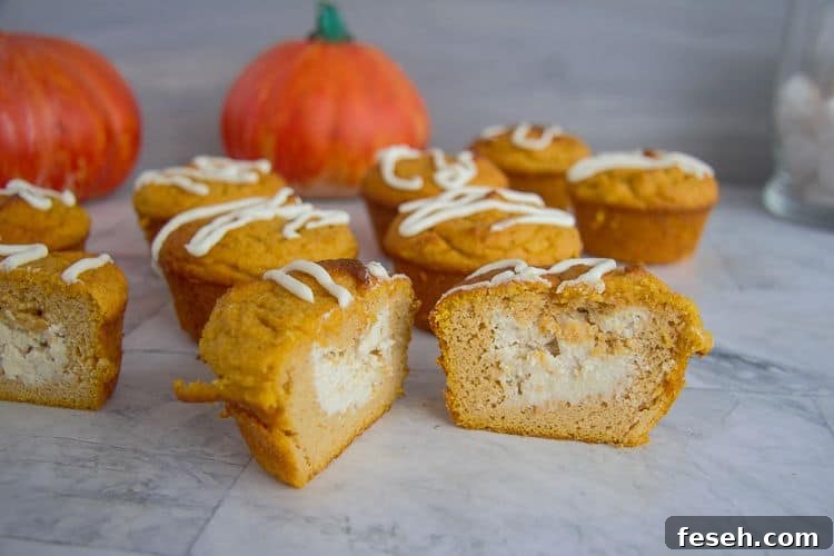 pumpkin cream cheese muffins