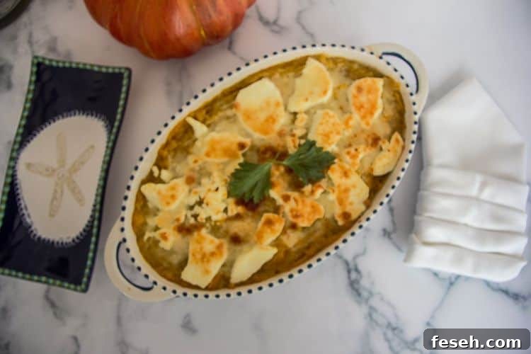 pumpkin gratin