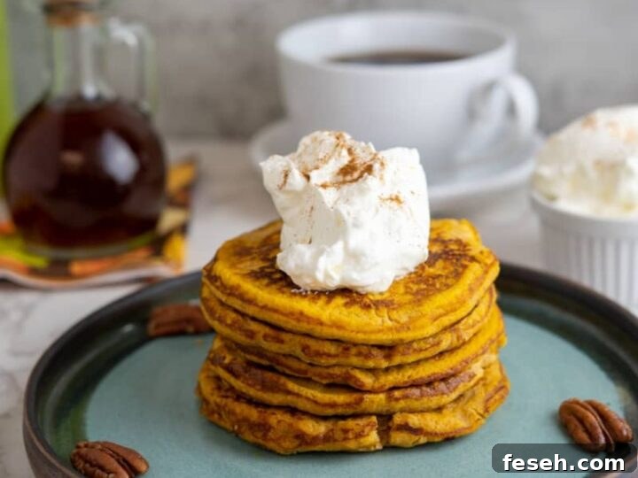 keto pumpkin pancakes