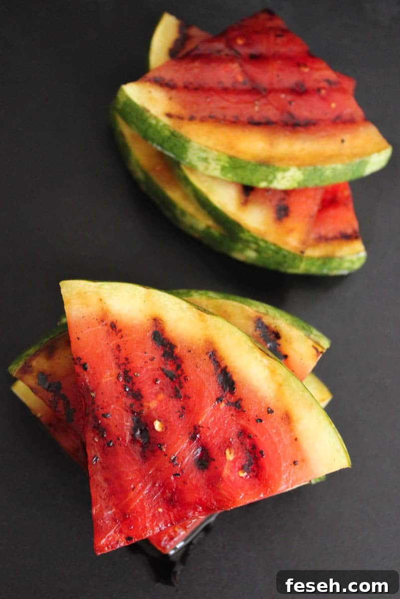 Grilled-Watermelon-with-Jalapeños-Feta-and-Honey-step-4
