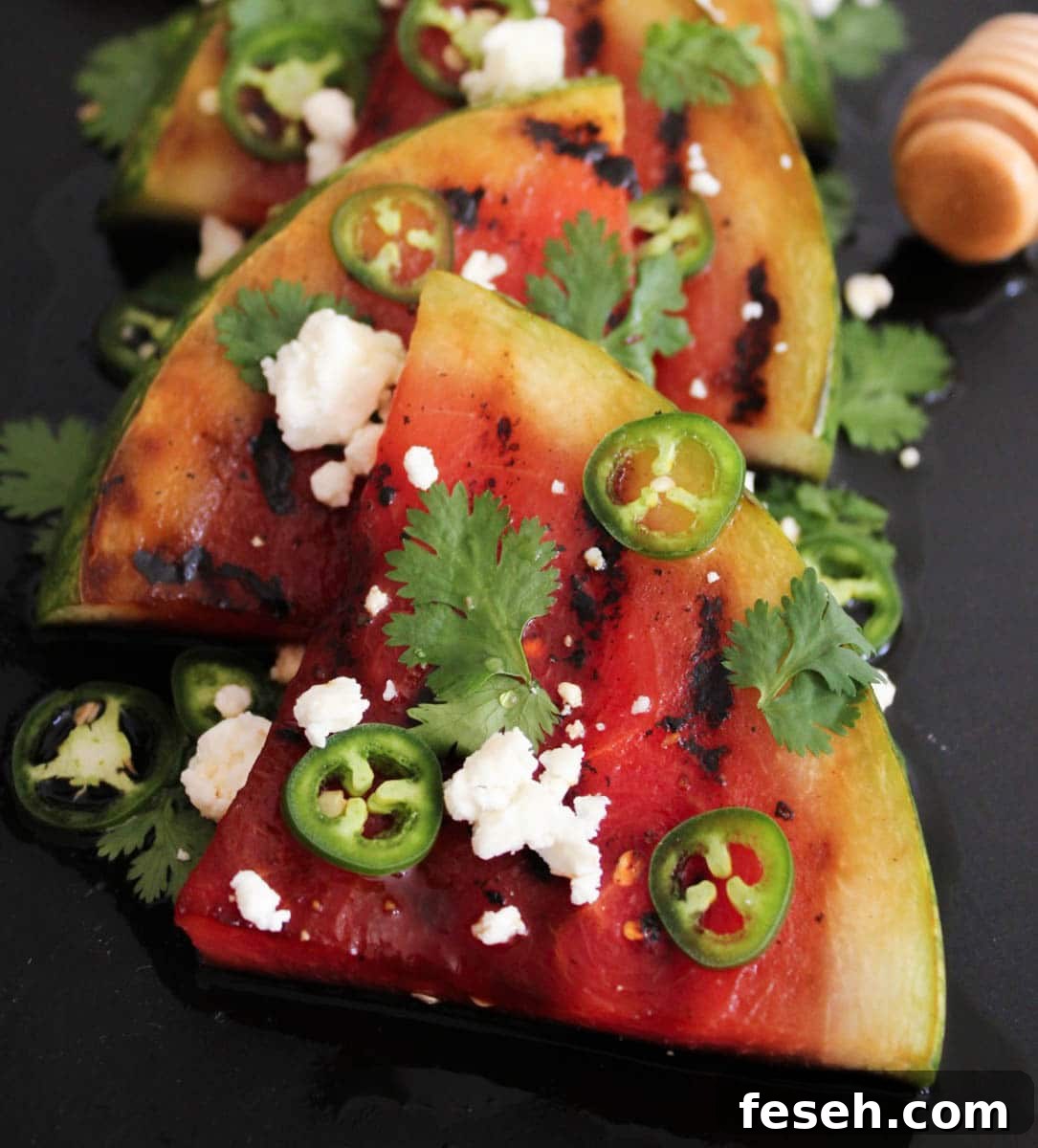 Grilled-Watermelon-with-Jalapeños-Feta-and-Honey-9