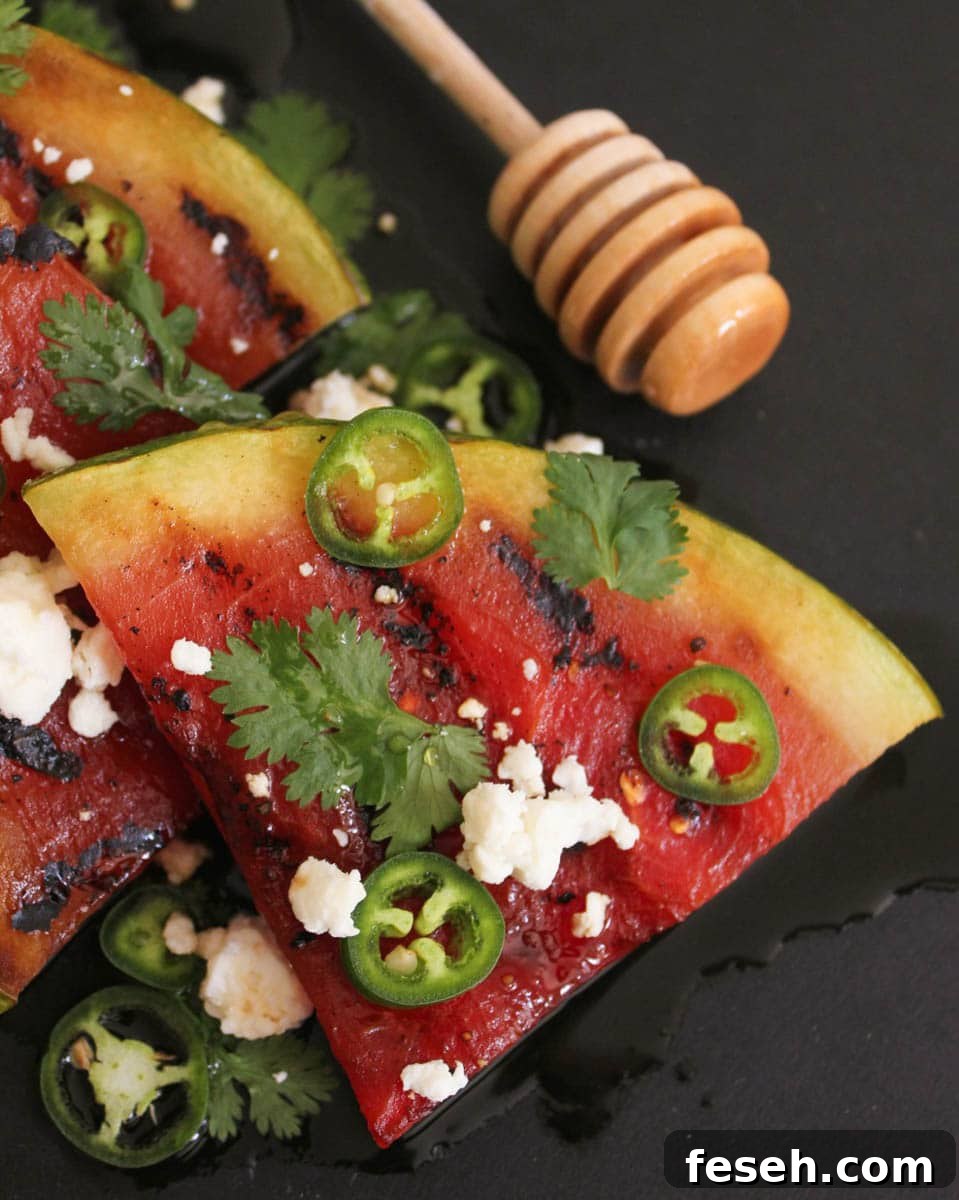 Grilled-Watermelon-with-Jalapeños-Feta-and-Honey-5