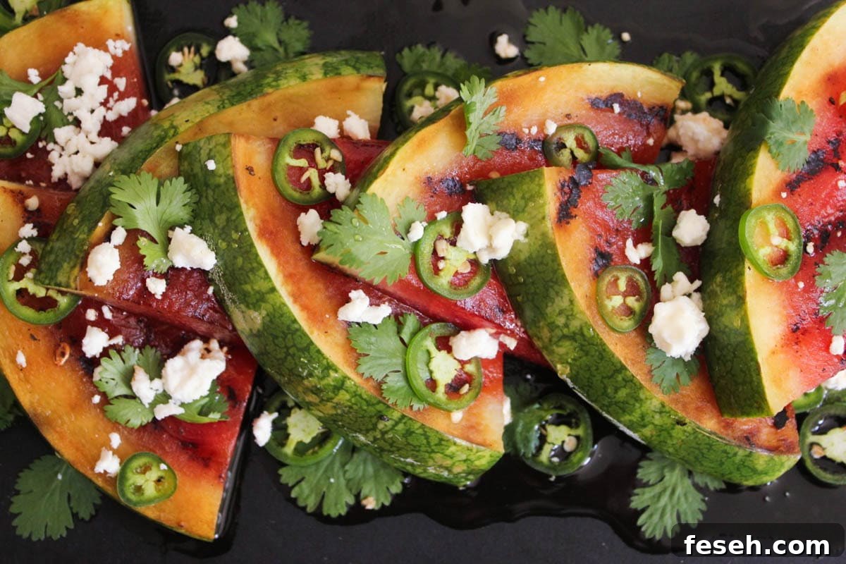Grilled-Watermelon-with-Jalapeños-Feta-and-Honey-8