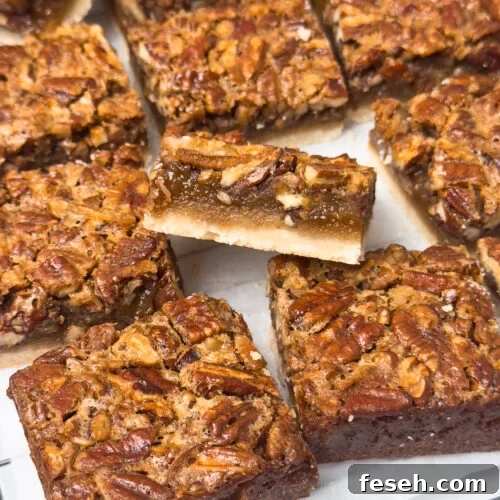 Pecan pie bar