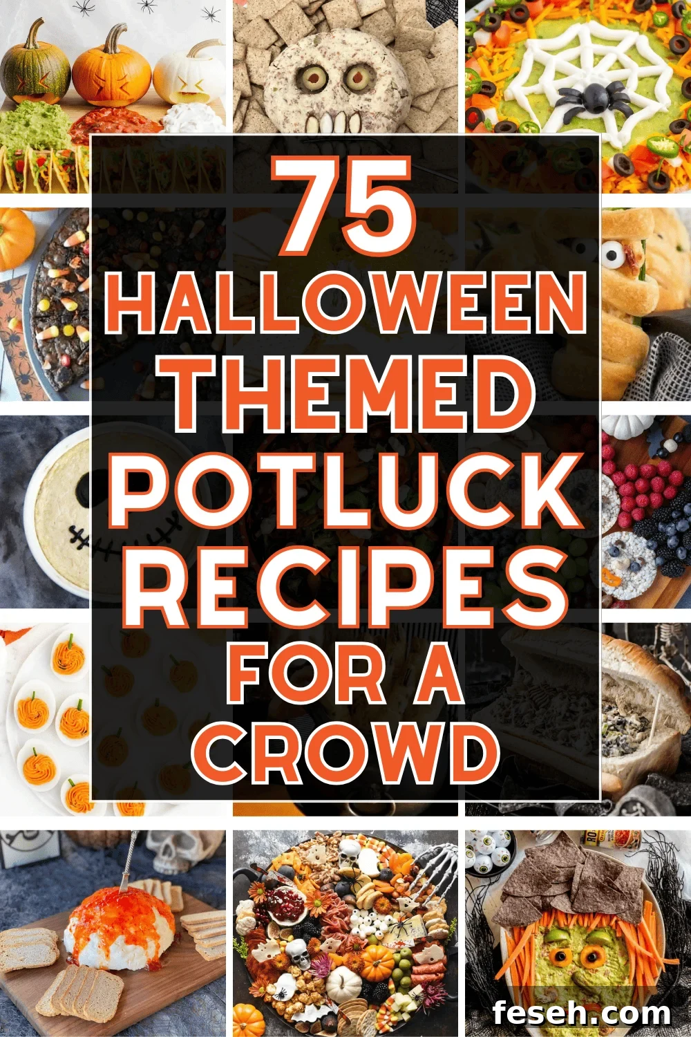 The best Halloween potluck ideas! Easy halloween potluck ideas food.