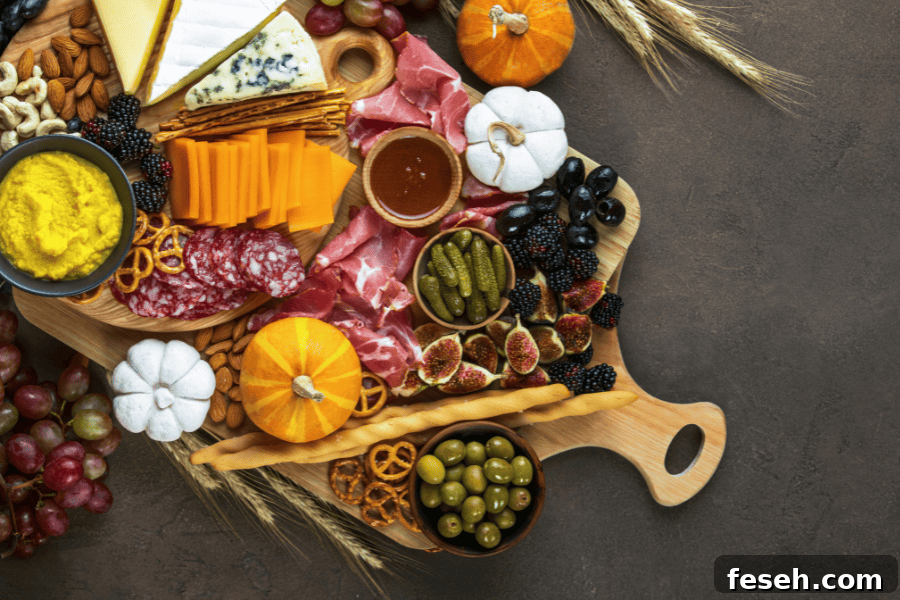 Halloween themed charcuterie board ideas