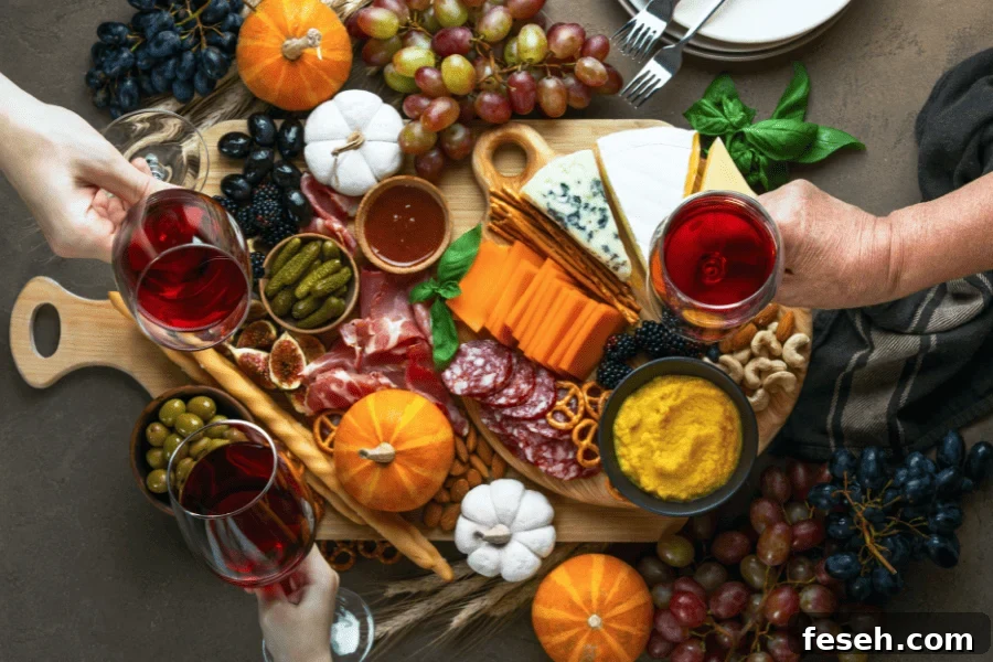 Holiday food boards for parties