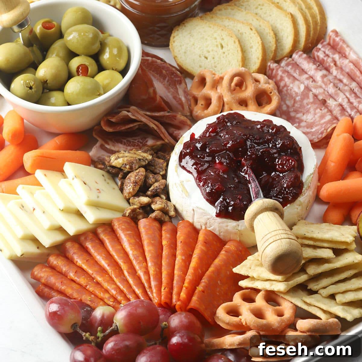 Image for Autumn Thanksgiving Charcuterie Board