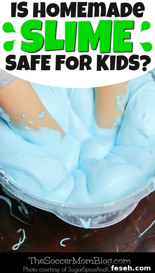 You might see the horror stories on Facebook, but is slime actually dangerous? Four important tips to make slime safely and enjoy this fun kids activity!