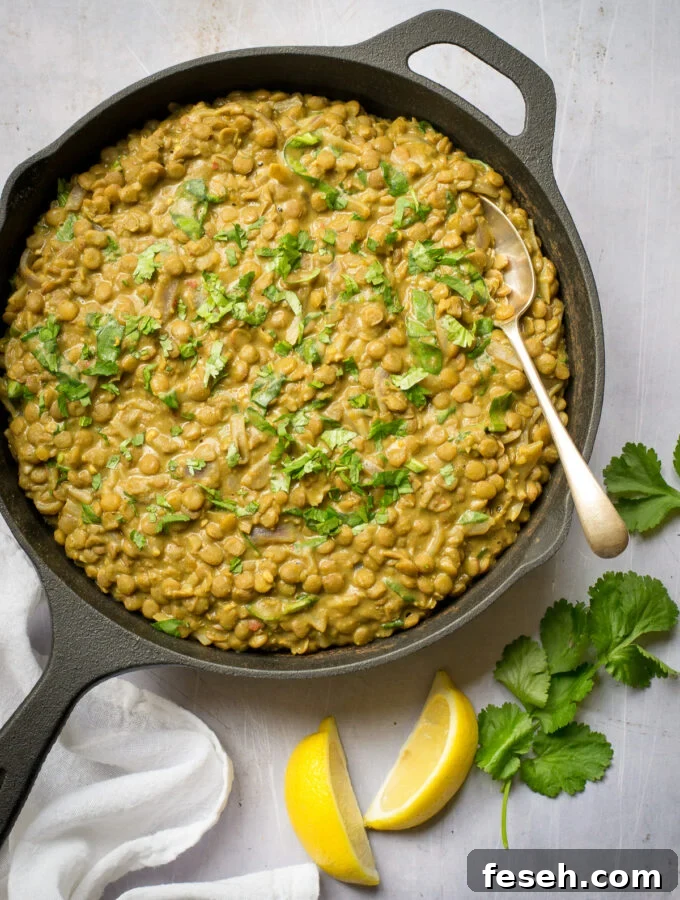 Green Lentil Dahl