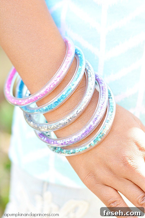 Vinyl Tube Bracelets