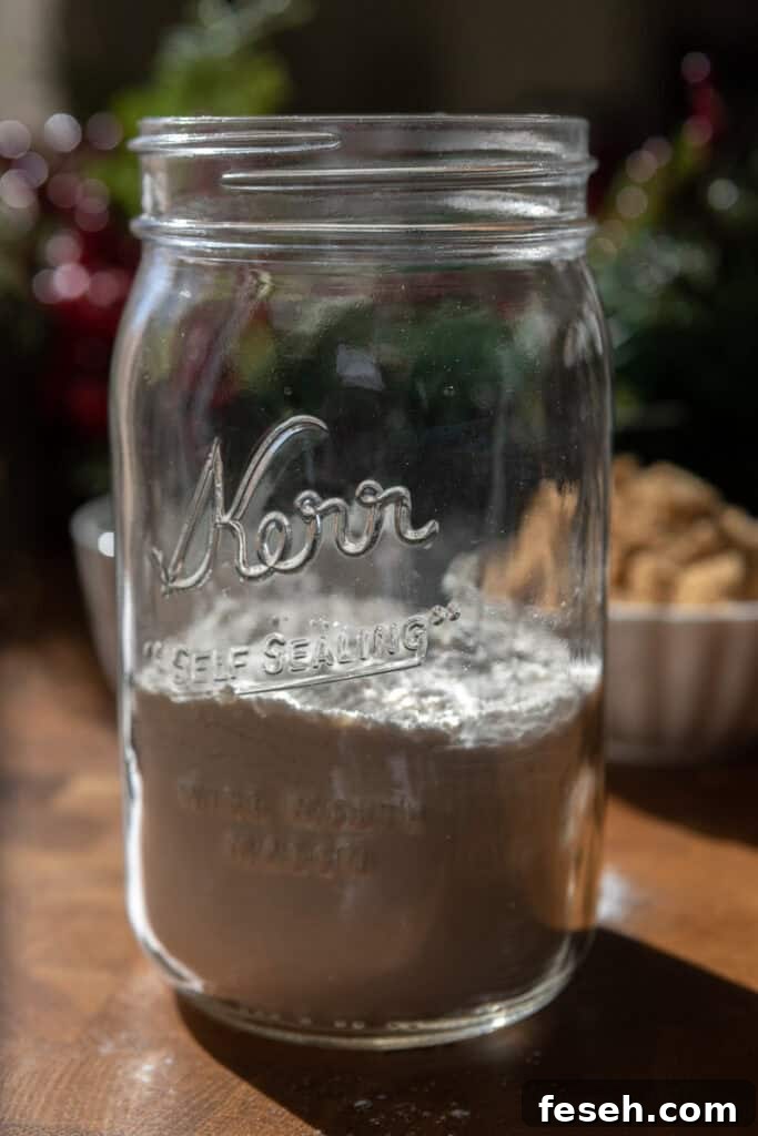 ingredients in a container