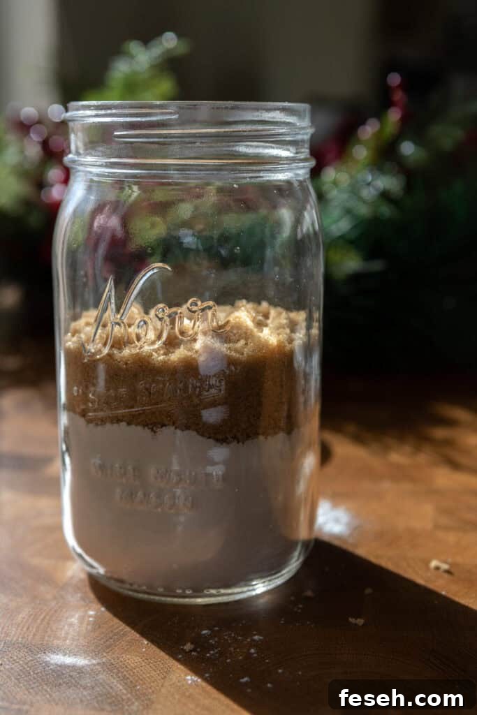 ingredients in a container