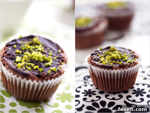 chocolate muffin buckwheat hazelnut gluten free