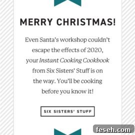 Printable notice for cookbook delay