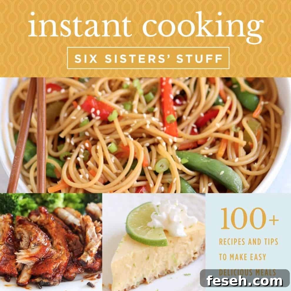 Instant Cooking with Six Sisters' Stuff Cookbook