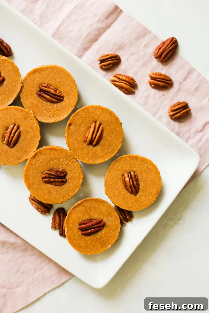 No-Bake Pumpkin-Pecan Pie Paleo Bites