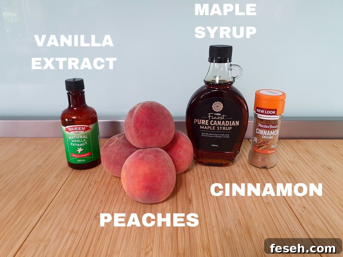 Compote ingredients as per ingredients list.