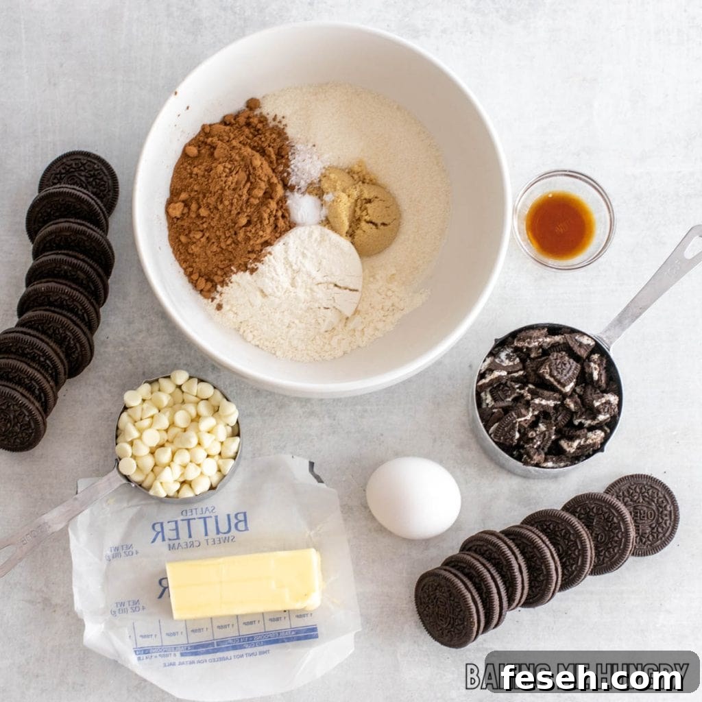 ingredients in bowls