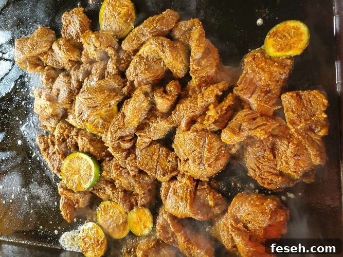Steak Fajitas cooking on blackstone griddle