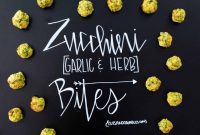 Garlic Herb Zucchini Bites: Crispy Oven-Baked Appetizers