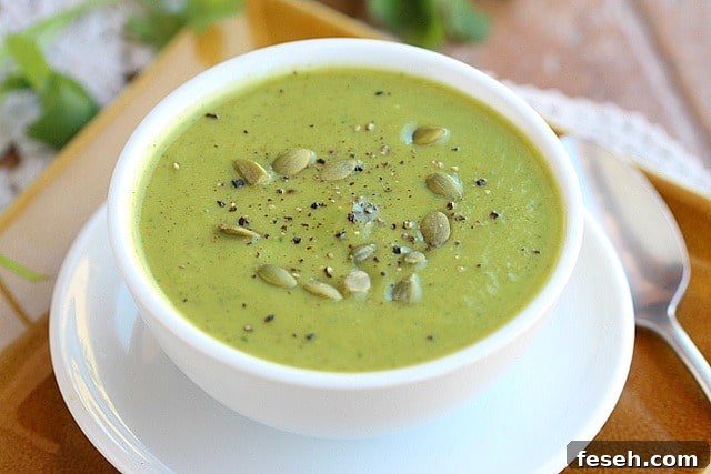 Curried Cream of Zucchini Soup 2