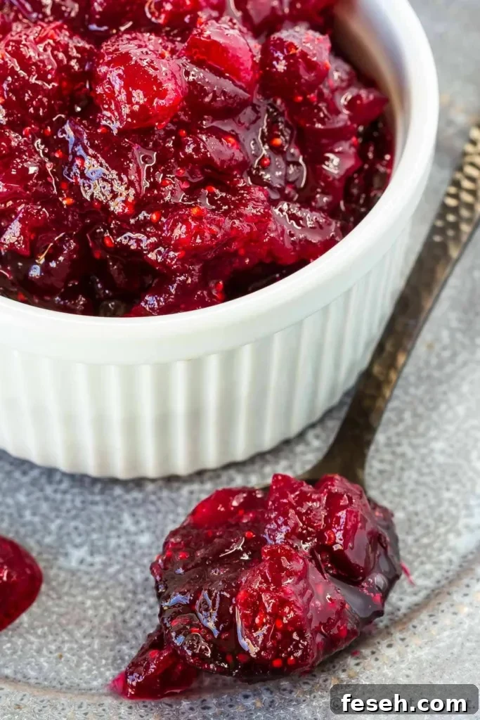 Easy Cranberry Sauce