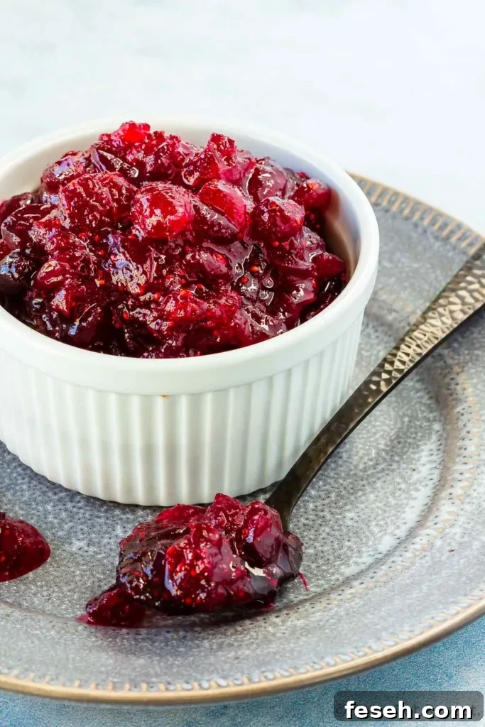 Easy Cranberry Sauce