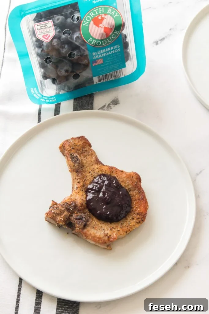 Grilled Pork Chops with Blueberry BBQ Sauce 2 img 112348 1