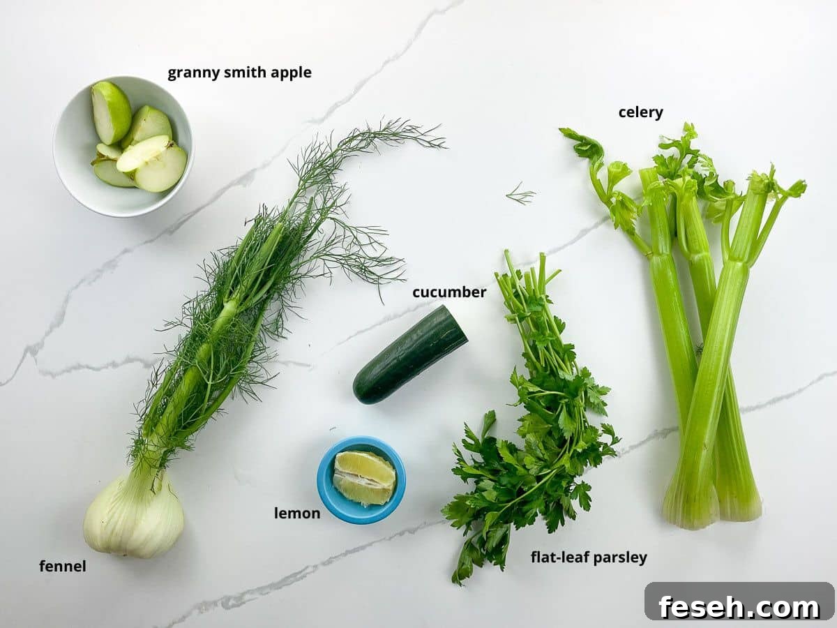 Green Juice Recipes to Support Weight Loss and Boost Metabolism 3 ingredients in bowls