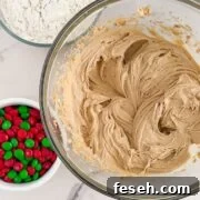 Egg whipped into the batter.