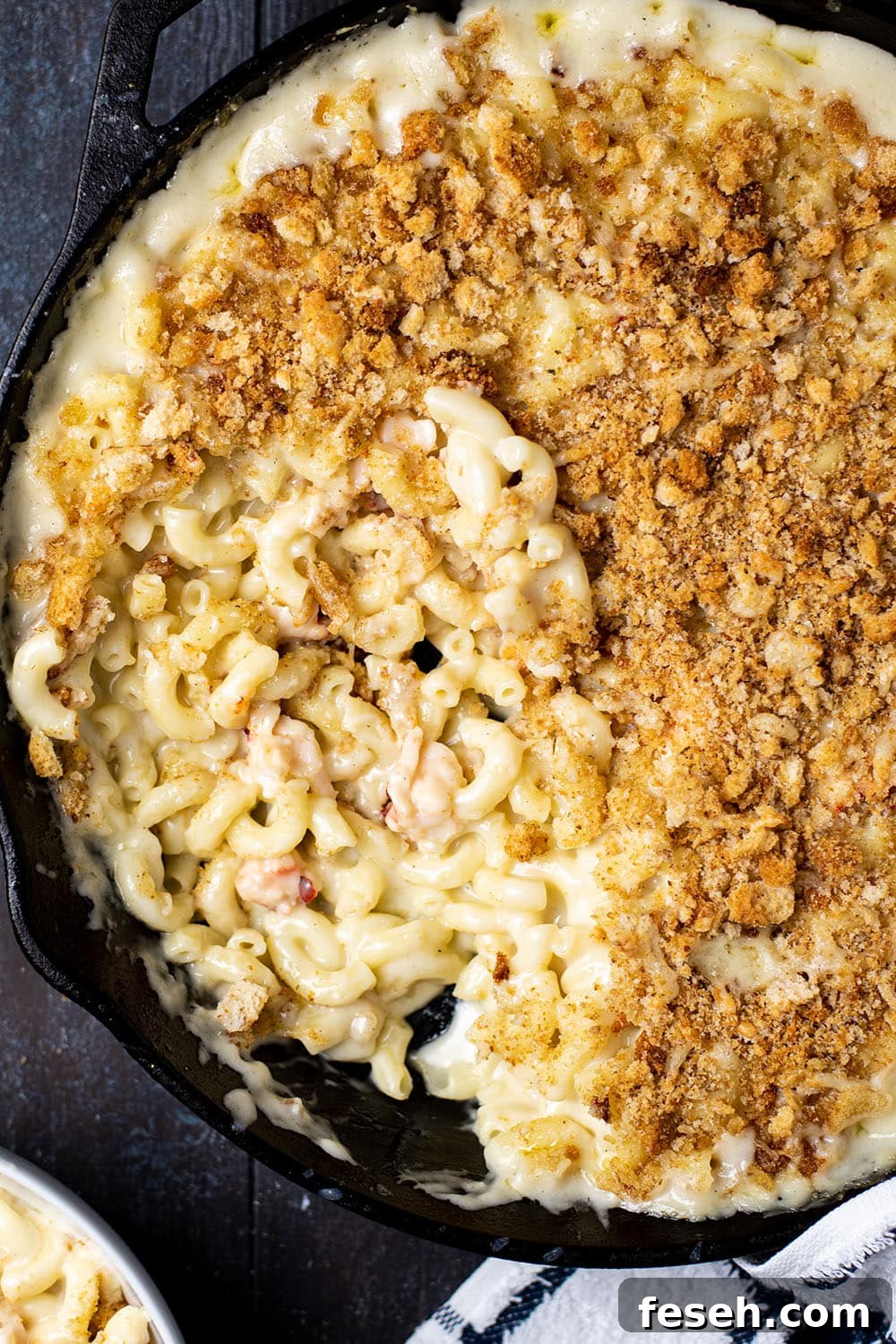 One-Skillet Lobster Mac and Cheese Recipe 8 Skillet Lobster Mac and Cheese Recipe