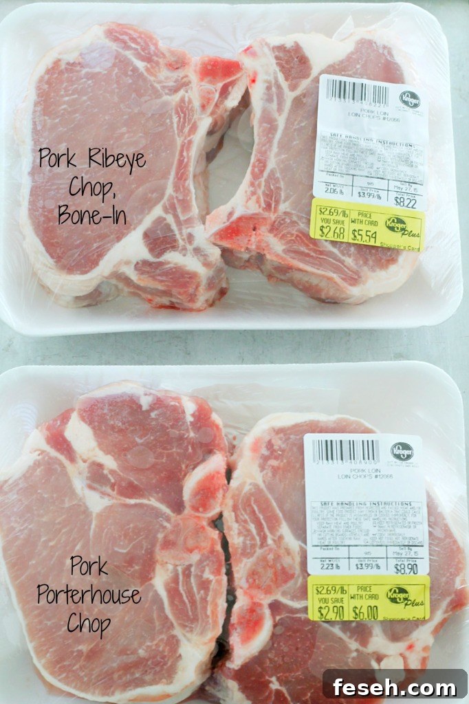 Pina Colada Ribeye Bone-In Pork Chops by Foodtastic Mom #GrillPork