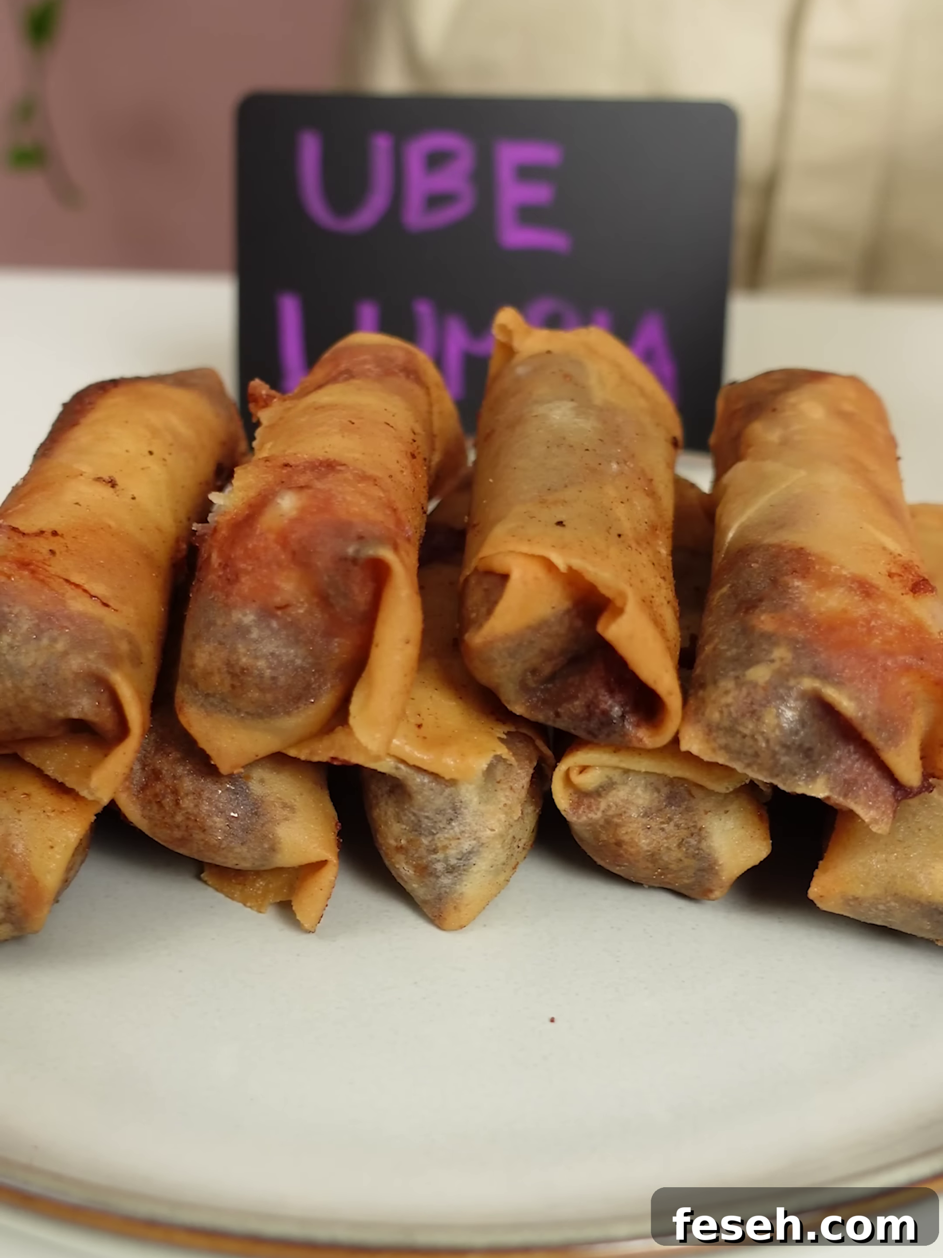Ube turon