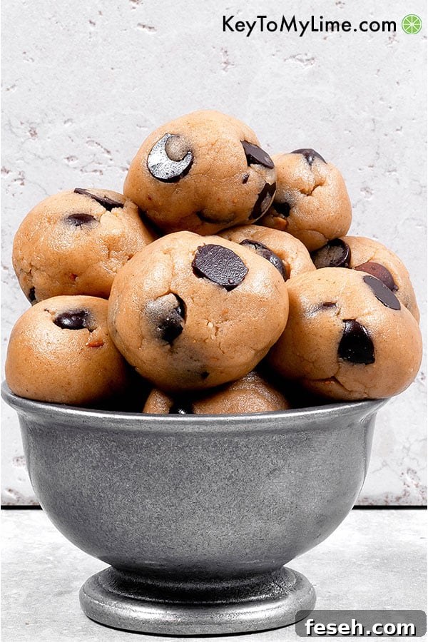 21 High-Energy Snacks to Fuel Your Day 14 Cookie Dough Energy Balls