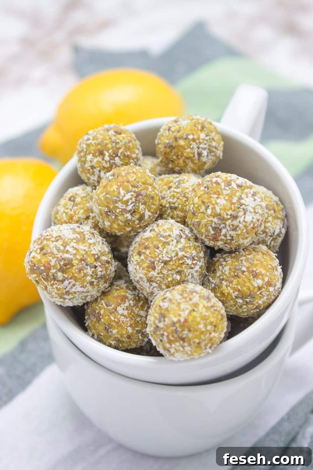 21 High-Energy Snacks to Fuel Your Day 17 Lemon Turmeric Energy Balls