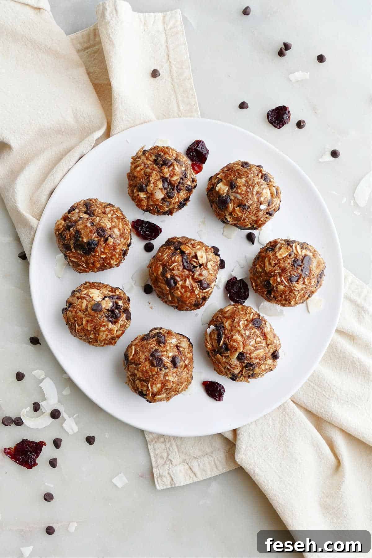 21 High-Energy Snacks to Fuel Your Day 19 Cherry Almond Butter Energy Balls