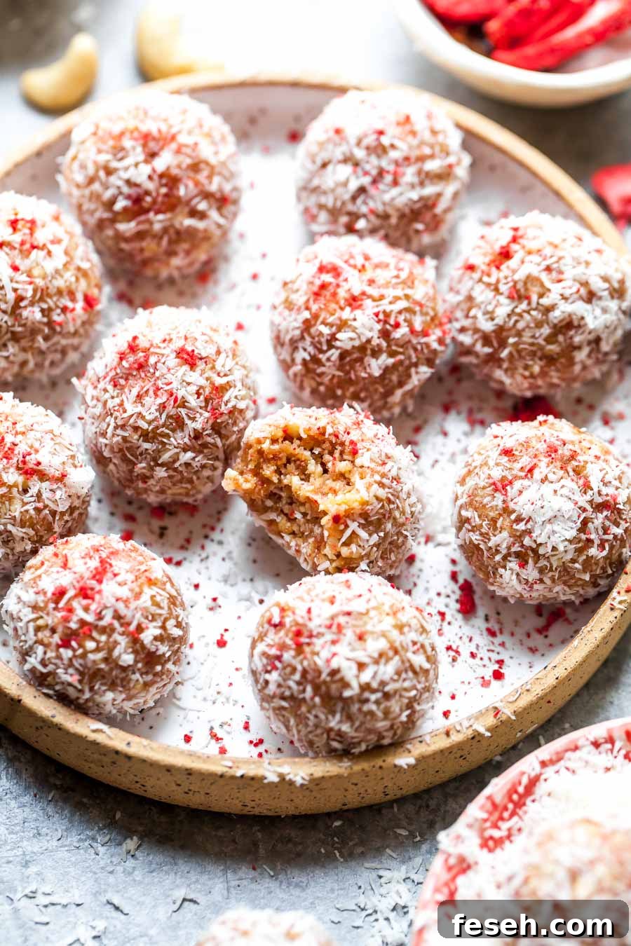 21 High-Energy Snacks to Fuel Your Day 23 Strawberries and Cream Energy Balls