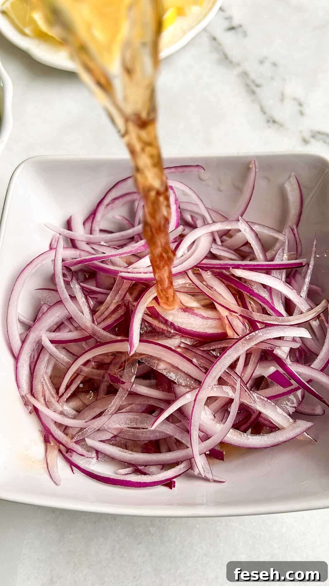 Greek-Style Chicken Tzatziki Casserole 6 pickling red onions